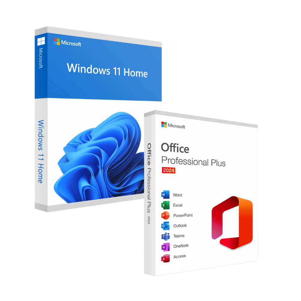 Windows 11 Home + Office 2024 Professional Plus